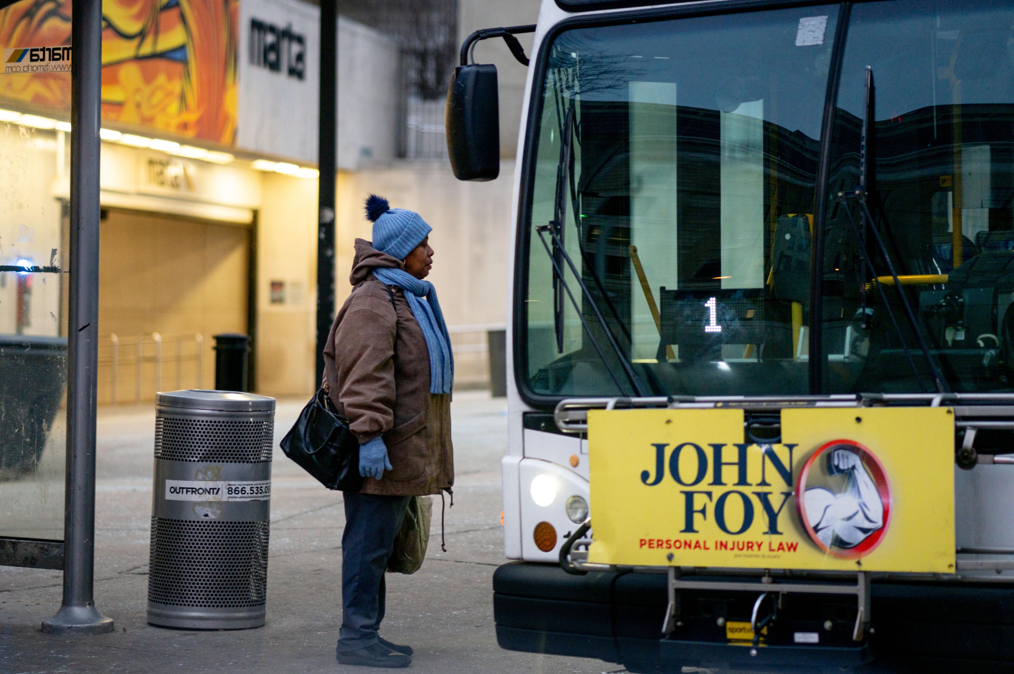 Cold weather in Atlanta