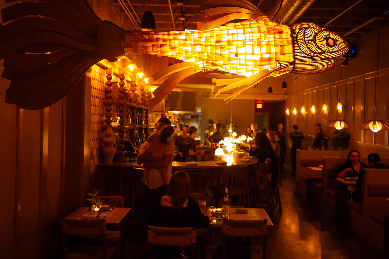 Fishbar opened in December on Bull Street in Savannah’s Starland district. (Courtesy of Randall Patrick/Southern Cross Hospitality)