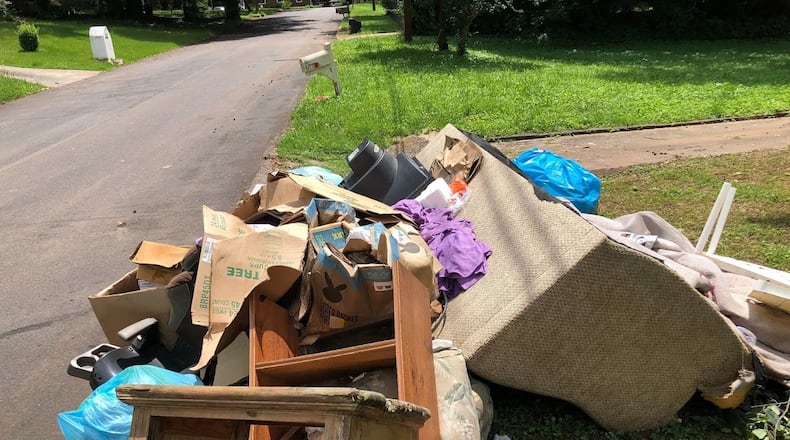 DeKalb County residents have an opportunity to place large items, including furniture and appliances, curbside for collection by the Sanitation Division. CONTRIBUTED