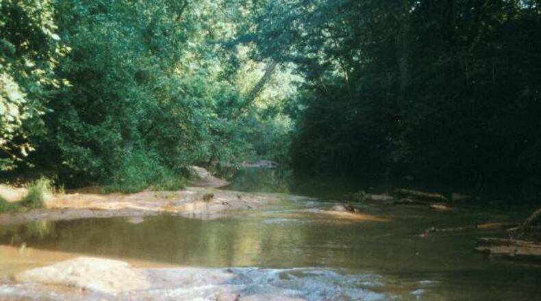 An educational flex building - with garage doors - will be a unique addition to the master plan for the Henderson Road Park near Nickajack Creek. (Courtesy of Cobb Land Trust)