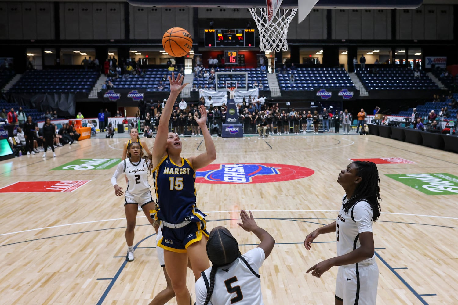 4A Girls State Championship game between Kell and Marist