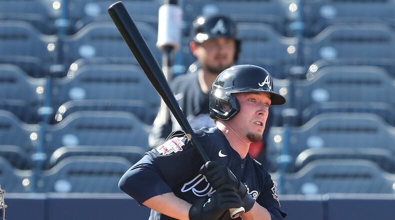 Drew Waters went 3-for-5 Tuesday night.