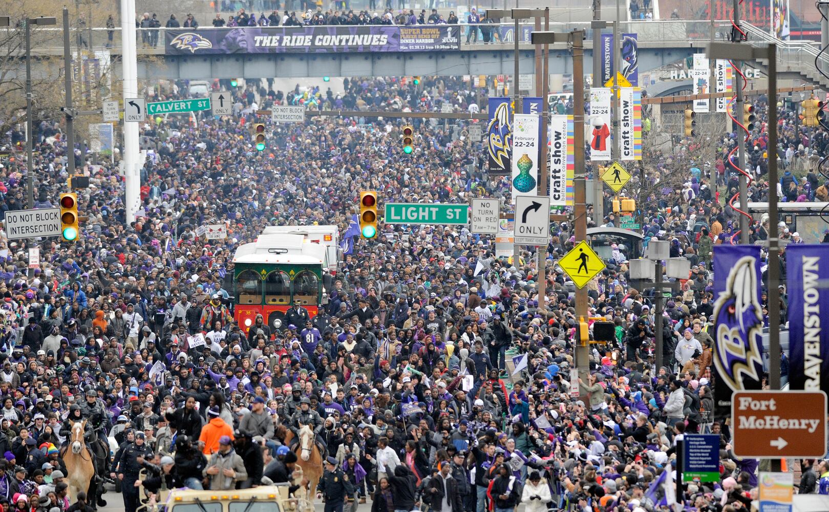 Ravens, Baltimore celebrate