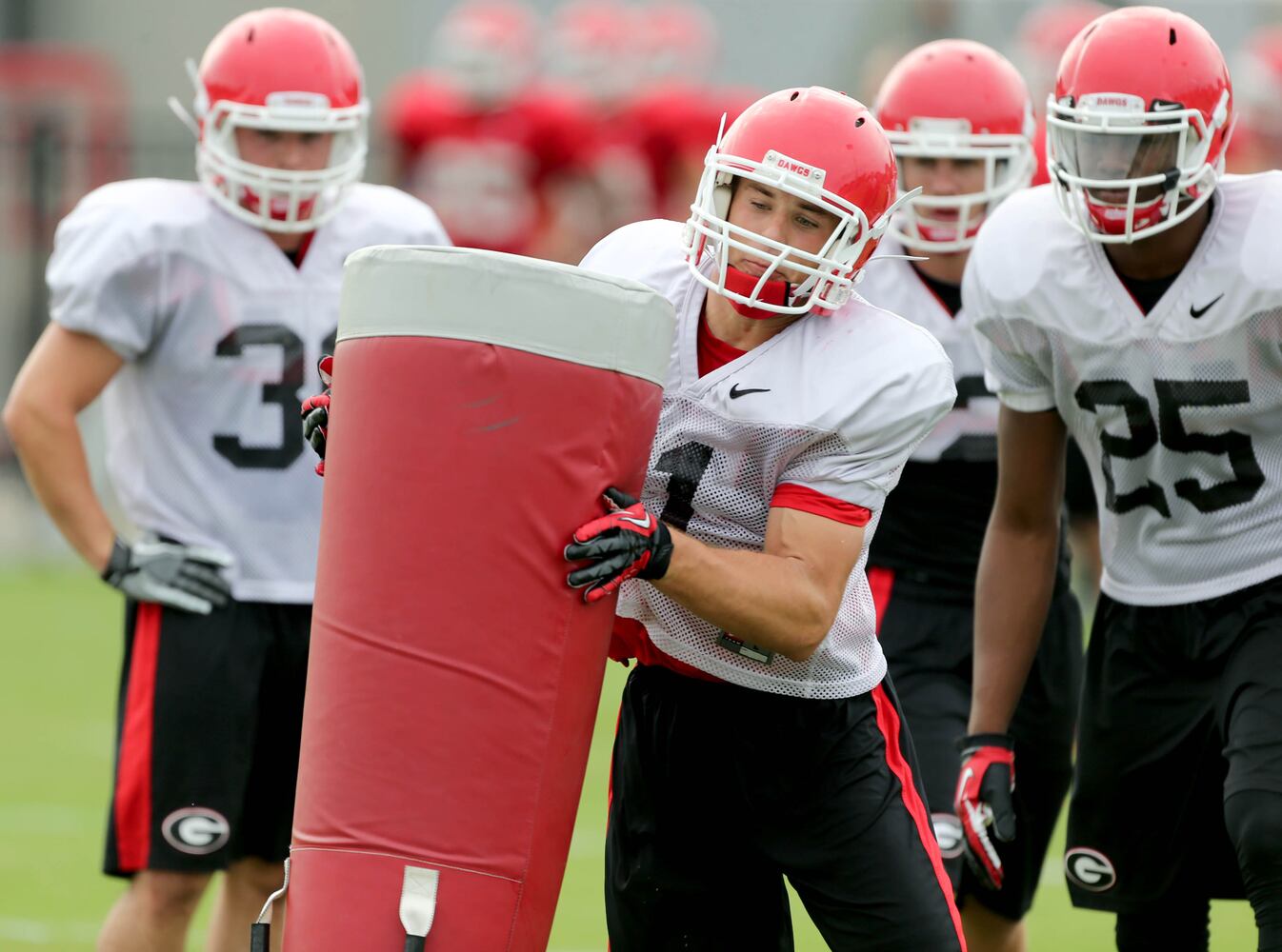 UGA practice, August 15