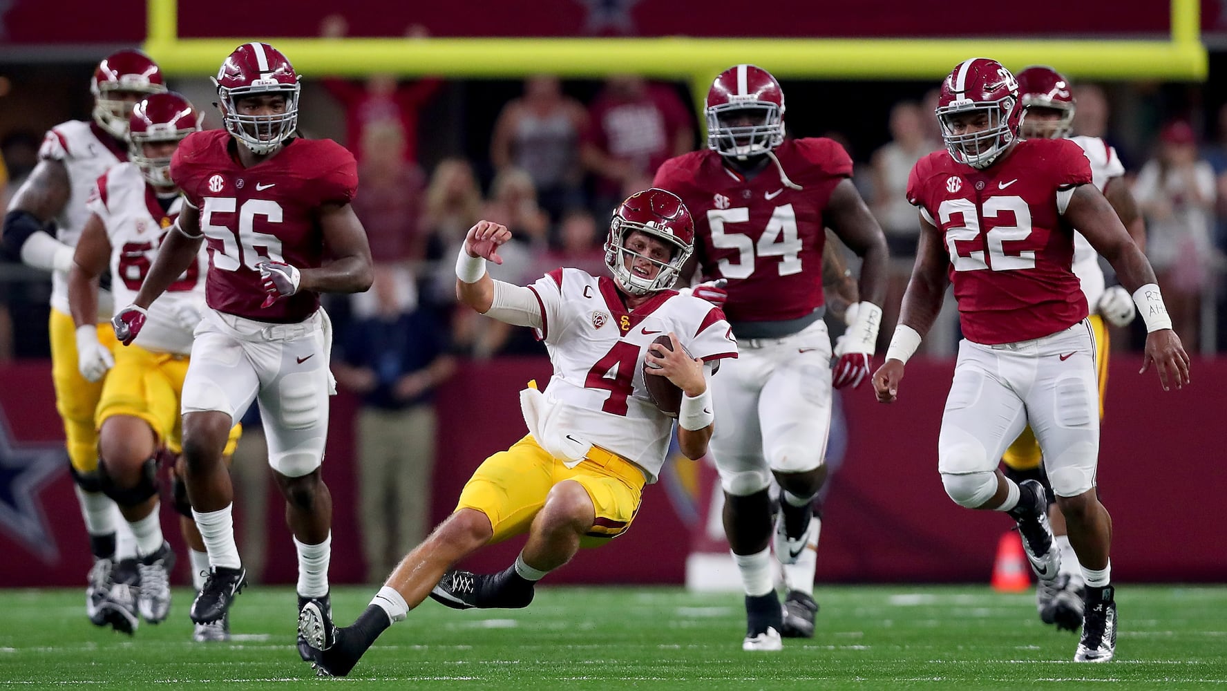 10 most watch college football games of 2016