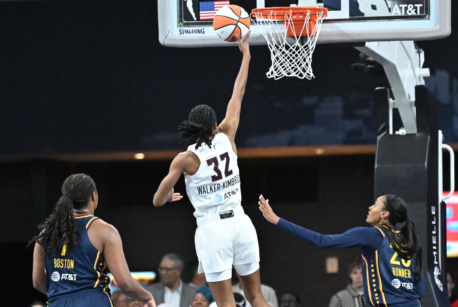 Exhibition game between Atlanta Dream and Indiana Fever