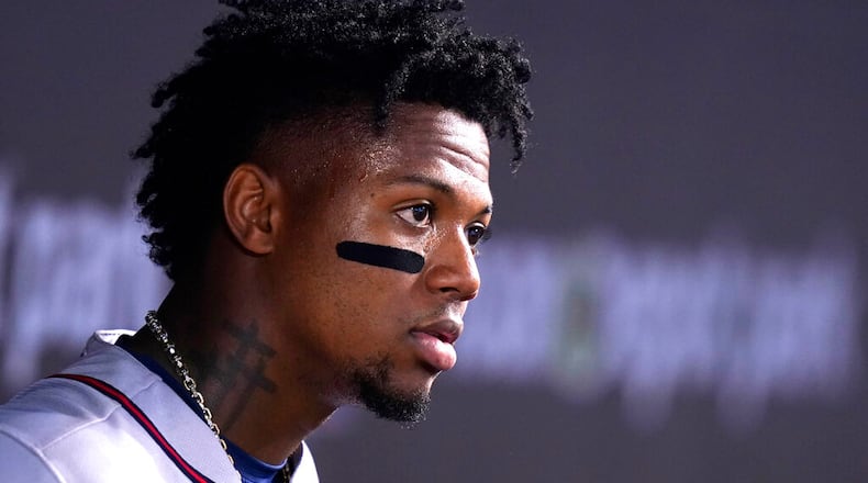 Ronald Acuna Jr. has played two games in Triple-A. AP file photo