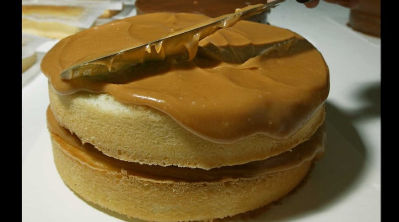 The website Eat This, Not That rounded up the best cake in every state.For Georgia, it chose the caramel cake at Rhodes Family Bakery. Third-generation bakers are making the caramel icing with sugar, shortening, corn syrup and evaporated milk, then dripping it over white cake.The recipe was perfected by Magdaline Rhodes in the 1930s. In 2018, the Food Network also declared Rhodes' caramel cake the best in Georgia.