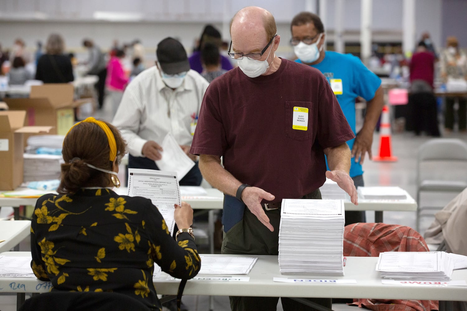 vote recount photos
