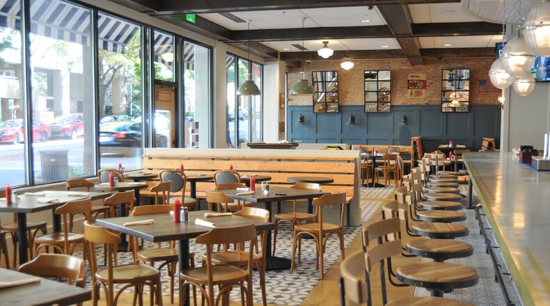 The interior of Folk Art Decatur.