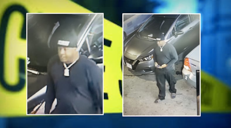 Atlanta police are searching for a suspect in connection with a drive-by shooting Oct. 23.