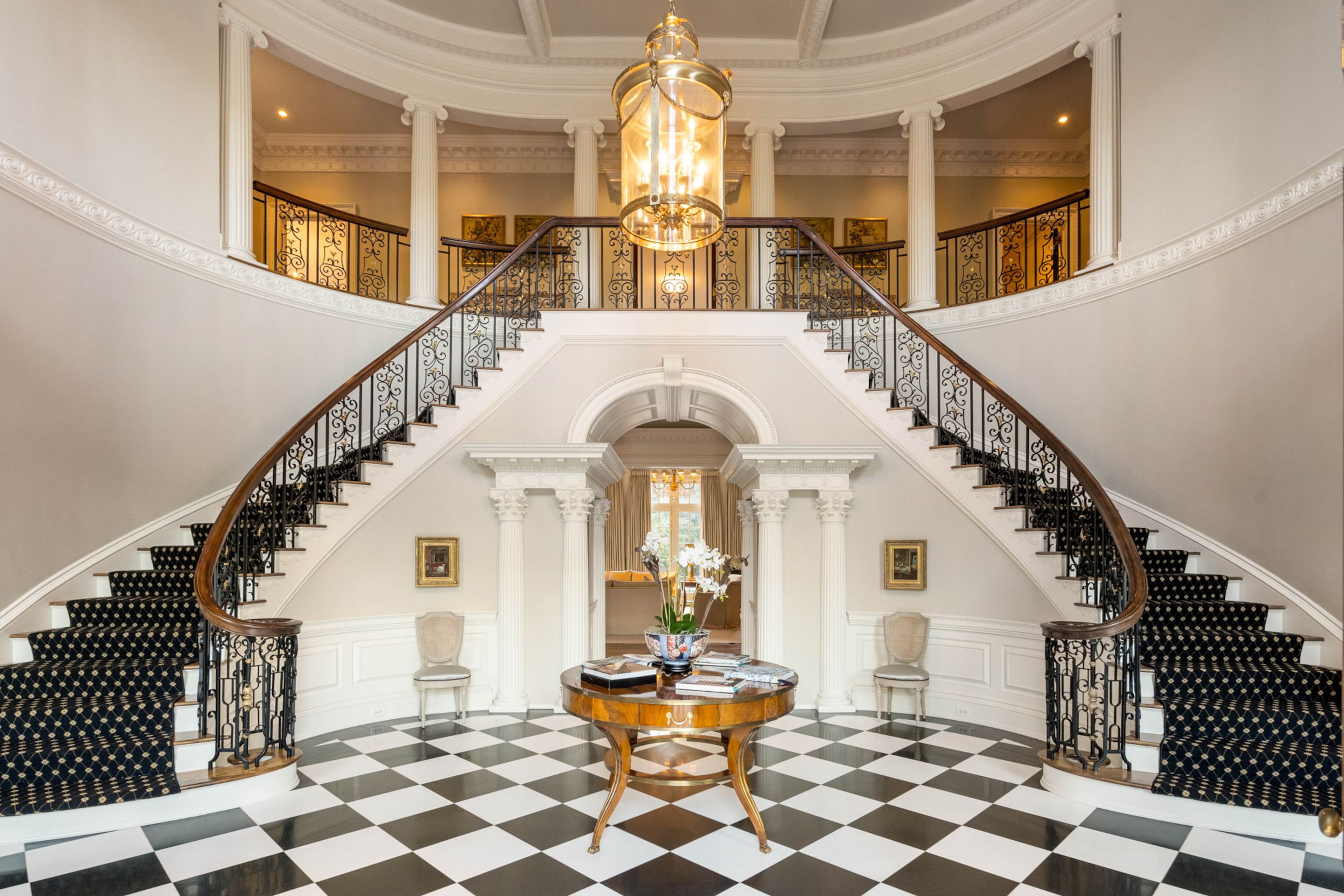 Sold for $12,865,000, the Buckhead property features over 14,000 square feet of living space in the main house alone.