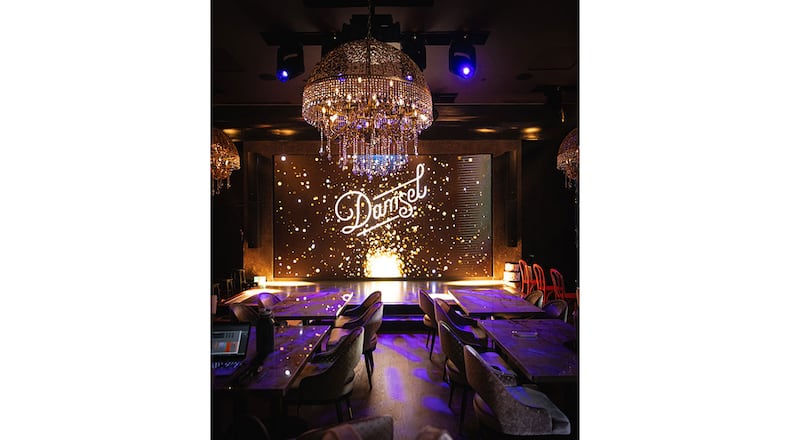The interior of Damsel features Roaring 20's-inspired design elements. / Courtesy of Damsel