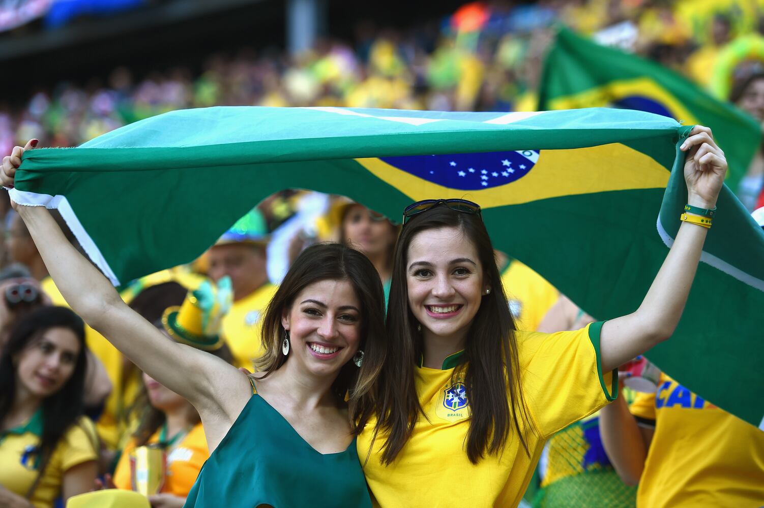 The beautiful fans