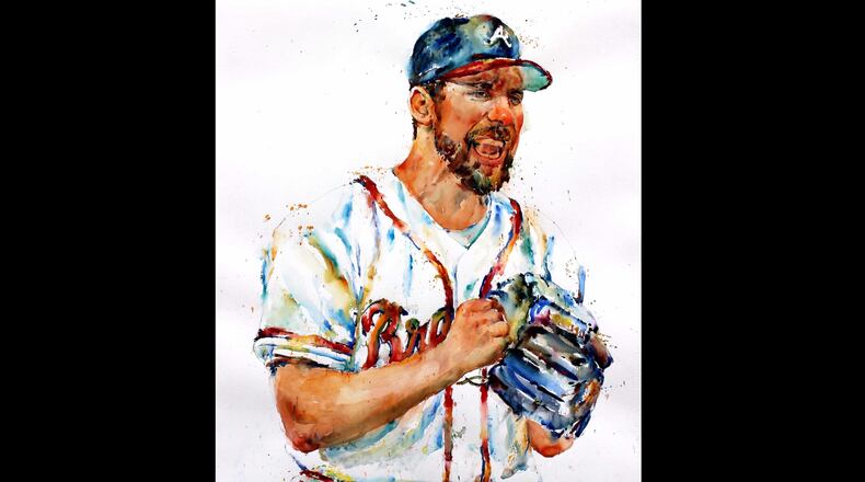 Here are some of the 300 pieces of art that will be displayed around the Braves' SunTrust Park.