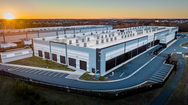 Amazon data centers like this one exist around the country, and in July the company paid roughly $270 million to buy a 985-acre development site to build a data center within the Legacy 75 Trade Center in Lamar County. (Courtesy of Noah Berger/Amazon Web Services)
