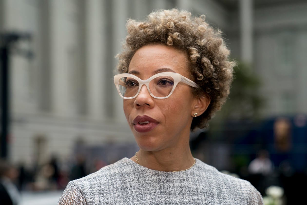 A native of Columbus and a fine arts graduate of Clark Atlanta, Amy Sherald was chosen as the official portrait artist of former first lady Michelle Obama. On the same week that the portrait was unveiled at the Smithsonian National Portrait Gallery, it was also announced that Sherald was awarded the High Museum's 2018 David C. Driskell Prize. (Andrew Harnik/AP)