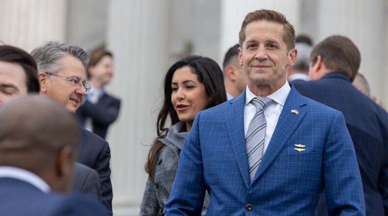 Legislation by U.S. Rep. Rich McCormick, R-Suwanee, moved forward Tuesday to censure Democratic Rep. Rashida Tlaib of Michigan, who is accused of making antisemitic statements during a pro-Palestine protest.