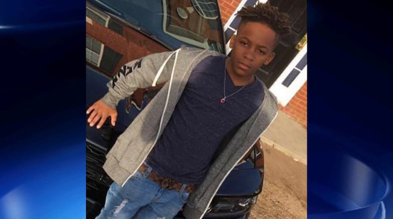 Jyquez Evans, 13, died after a dirt bike crash Tuesday in DeKalb County. (Credit: Channel 2 Action News)