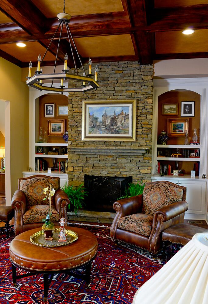 Grand room, a favorite of the homeowners