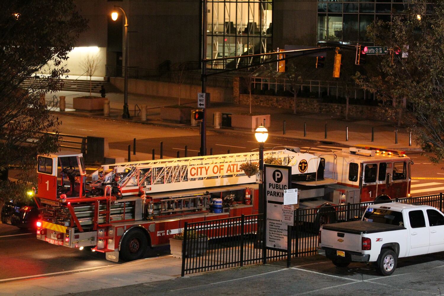Downtown Atlanta streets reopen after bomb threat