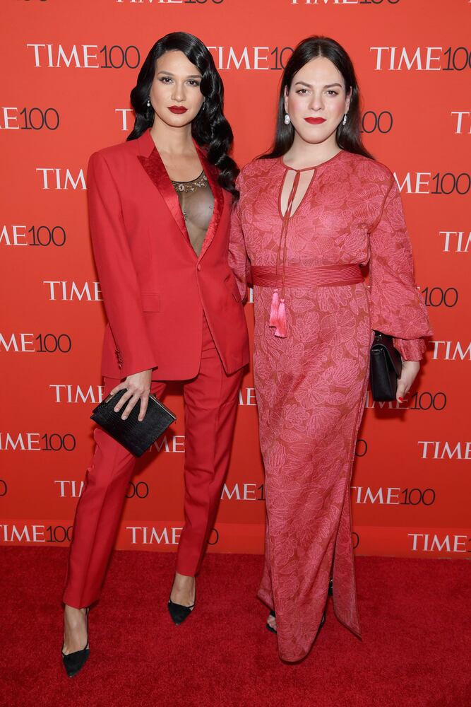 Photos: Jennifer Lopez, other honorees walk Time 100 gala red carpet