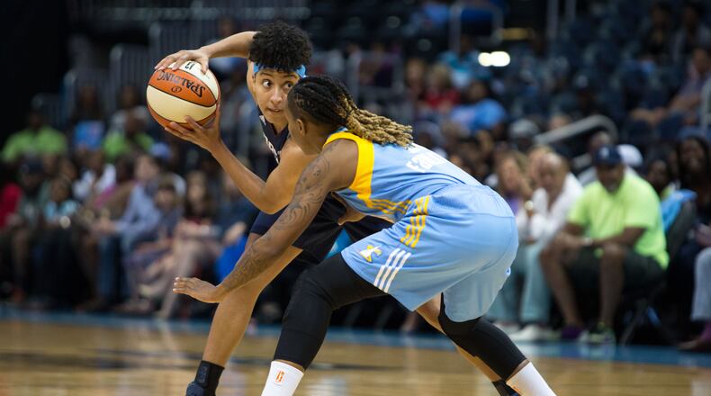 Layshia Clarendon scored a career-high 27 points. AJC file photo