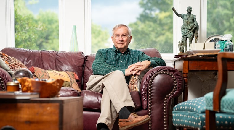 Dr. William Rawlings of Sandersville said he doesn't think the country will have enough time to vet Vice President Kamala Harris as a presidential candidate before November's election. “I think she has a history of doing some things," he said, "but we really don’t know where she stands on a lot of issues other than the fact that she has been repeating the administration lines.” (Seeger Gray / AJC)