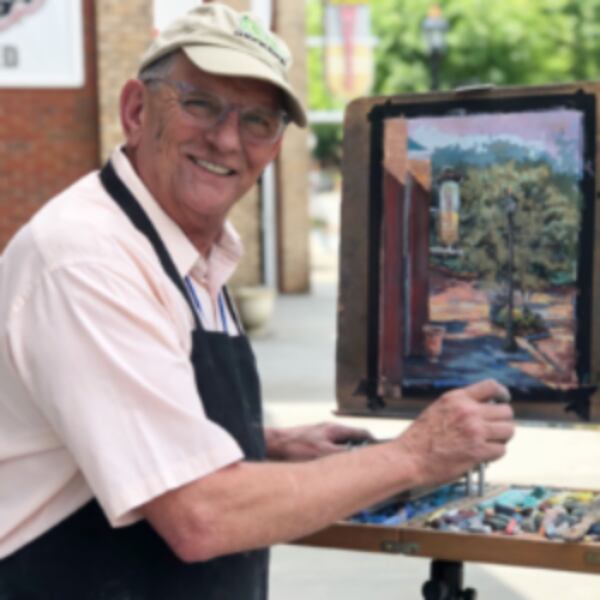 Artists from all over Georgia have paintings of Duluth for sale this Sunday at the Adrian Collaborative.