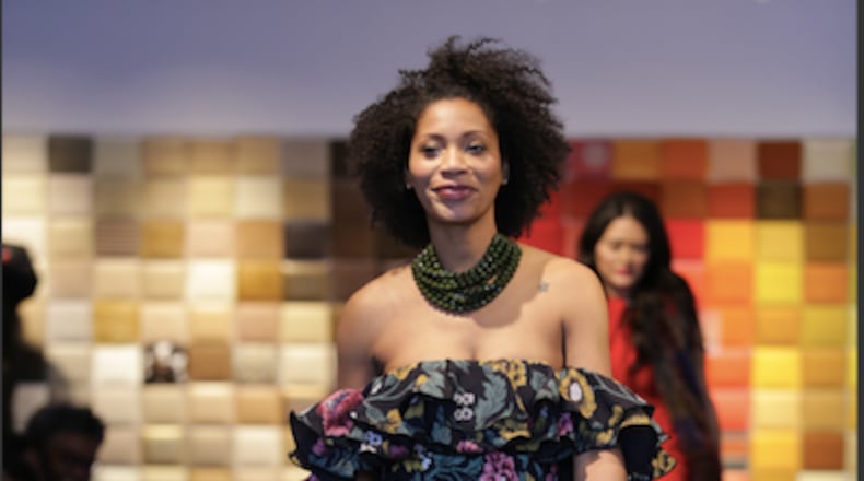 Morrisa Jenkins, wife of Malcolm Jenkins of the Philadelphia Eagles, walks the runway in last year’s Off the Field Players’ Wives Association Fashion Show, which took place during Super Bowl LII in Minneapolis. Malcolm Jenkins will debut his Philadelphia-based bespoke men’s custom clothing store, Damari Savile, in a pop-up shop at the Shops Buckhead Atlanta on Jan. 28-Feb. 2. The shop will also highlight Freedom Apothecary — skincare, beauty and lifestyle goods — co-curated by Morrisa Jenkins. CONTRIBUTED BY OFF THE FIELD PLAYERS’ WIVES ASSOCIATION