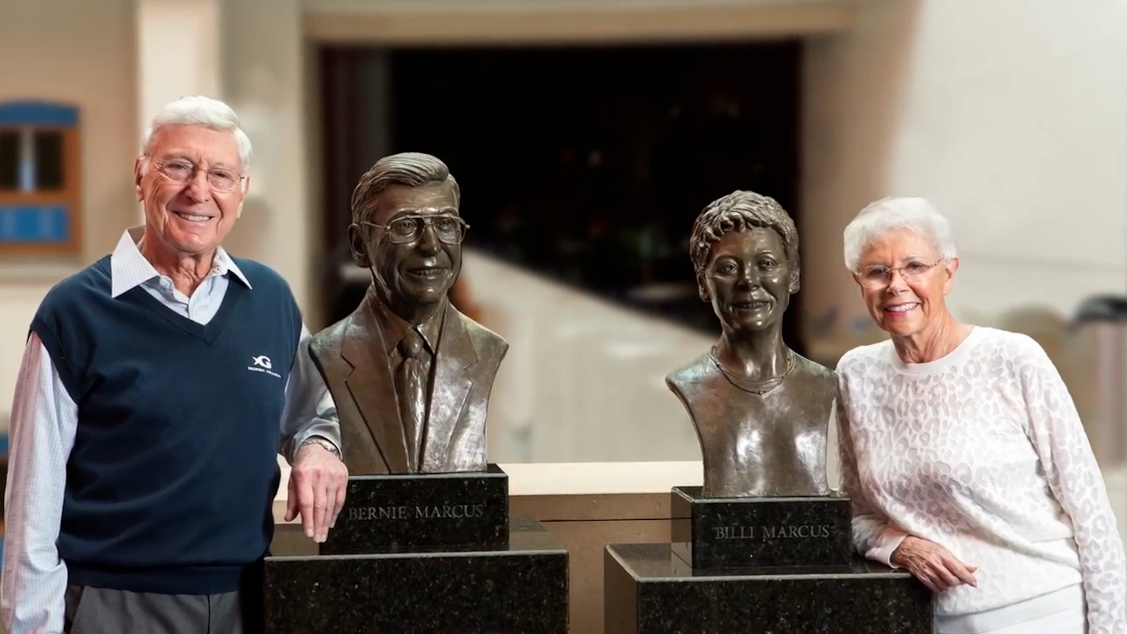 Bernie and Billi Marcus wanted to give back to the people of Georgia. Marcus donated $250 million to launch Georgia Aquarium. (Courtesy of Georgia Aquarium)