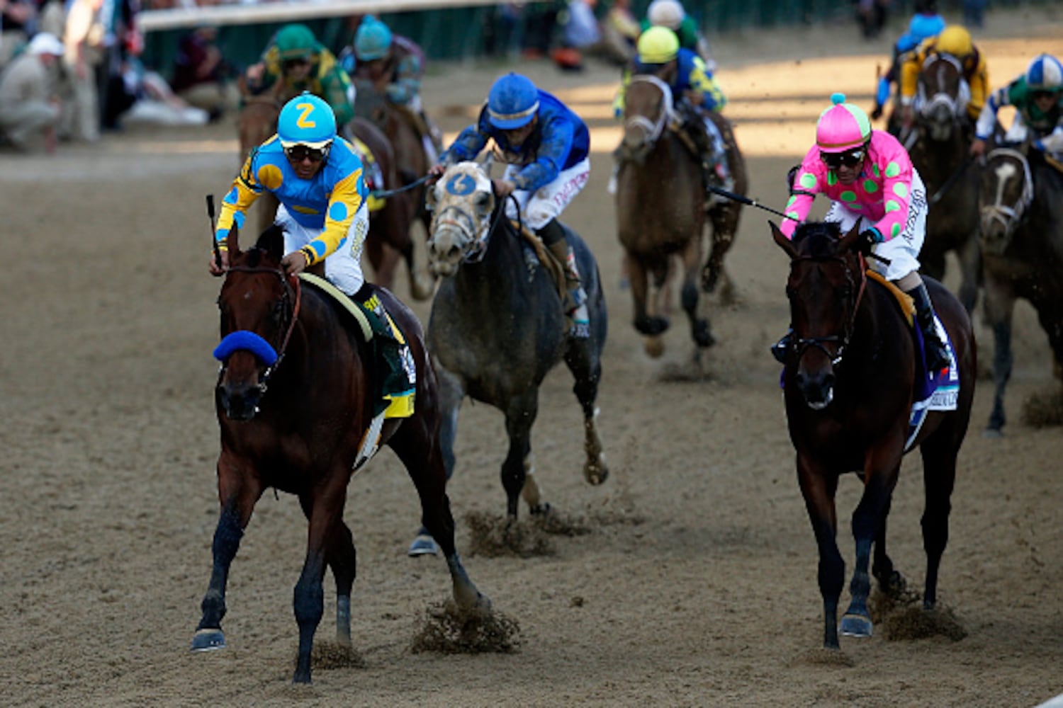 American Pharaoh wins 2015 Kentucky Derby