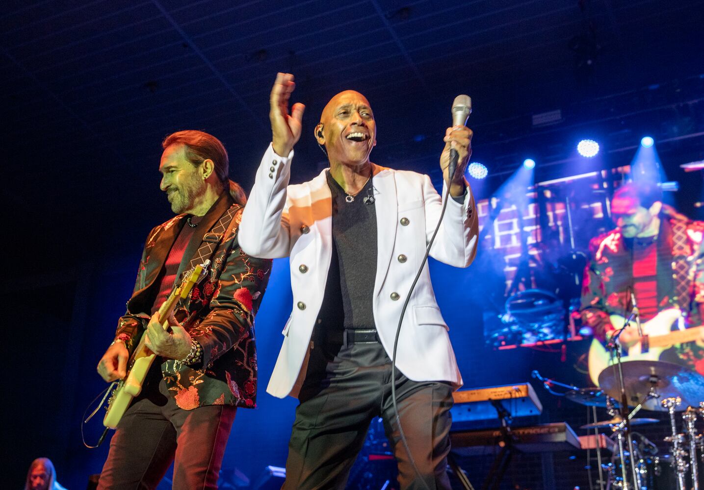 Stephanie Mills, Jeffrey Osborne and comedian Michael Colyar perform at Stockbridge Amphitheater
