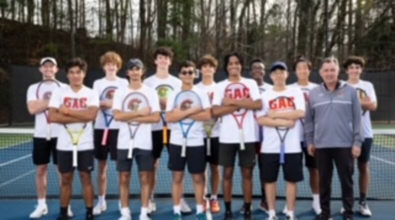 The Greater Atlanta Christian boys tennis team has reached the Class 5A state championships.