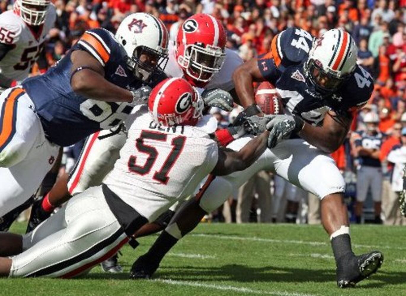 College Football Photos: Georgia at Auburn