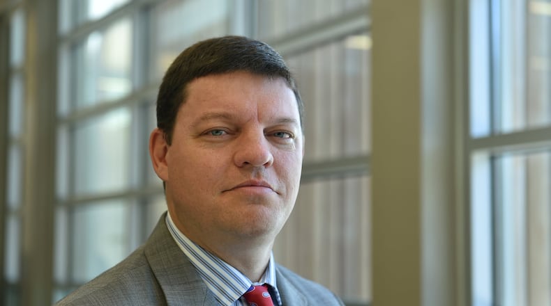 City Schools of Decatur Superintendent David Dude is reshaping his adminisatrative staff. BRANT SANDERLIN/BSANDERLIN@AJC.COM