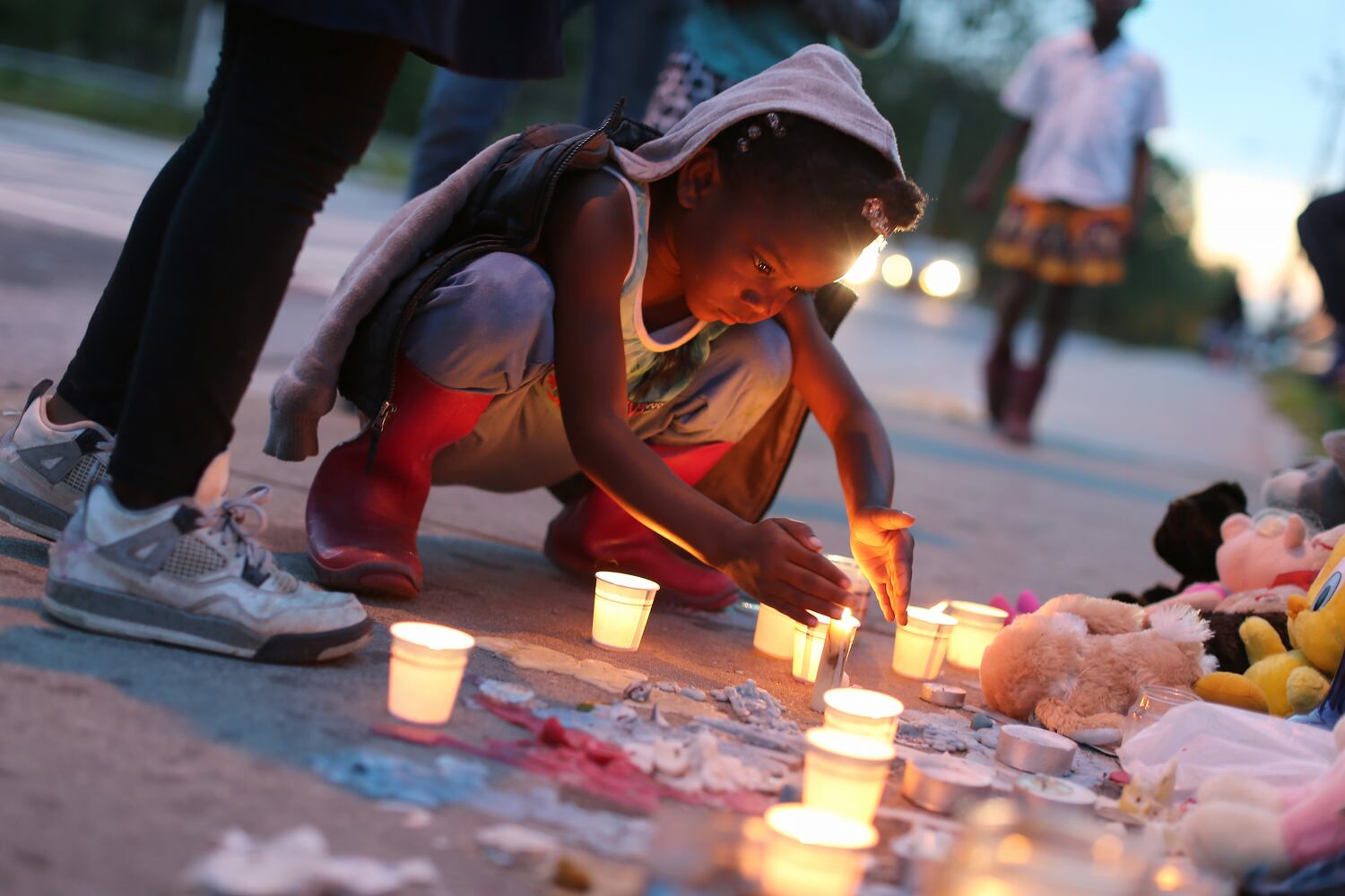 Isaiah Ward vigil