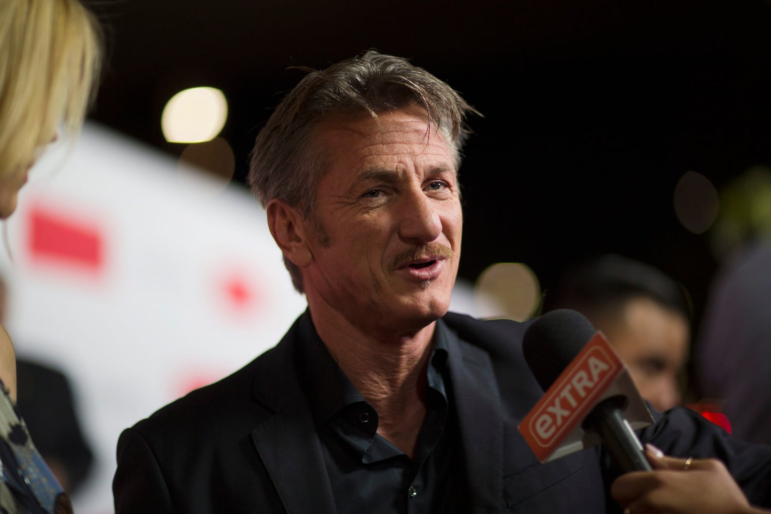 'The Gunman' premiere