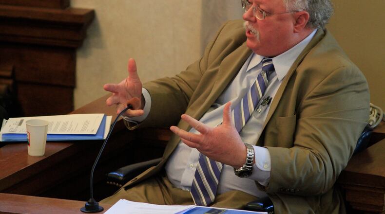 Dr. Kris Sperry, Georgia's chief medical examiner, testifies in a criminal trial In Lafayette, Georgia, in June 2015.