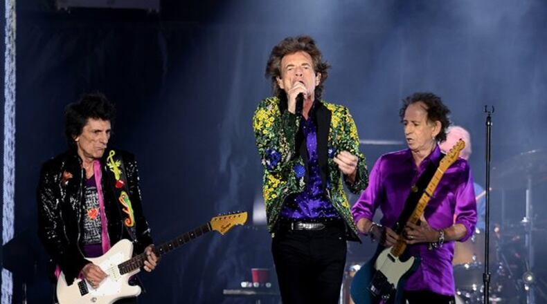 The Rolling Stones, shown in California in 2019, have postponed the upcoming leg of their “No Filter” tour, which had dates in Atlanta in Nashville. Kevin Winter/Getty Images/TNS