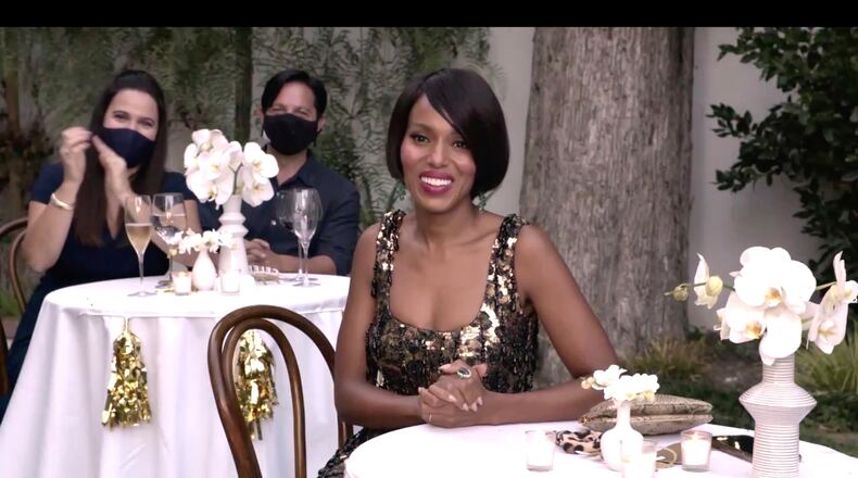 Kerry Washington during the 72th Emmy Awards. (ABC/TNS)