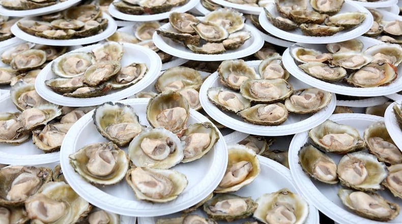 A Virginia man won the World Oyster Eating Championship in New Orleans when he downed 480 of them in eight minutes.