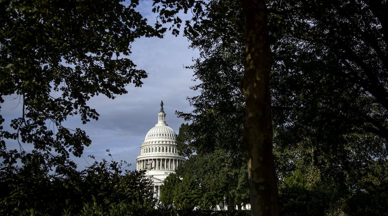 The U.S. Capitol in Washington on Monday, Oct. 7, 2019. (Anna Moneymaker/The New York Times)