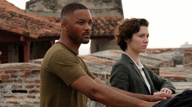 Will Smith and Mary Elizabeth Winstead star in “Gemini Man.” Paramount Pictures