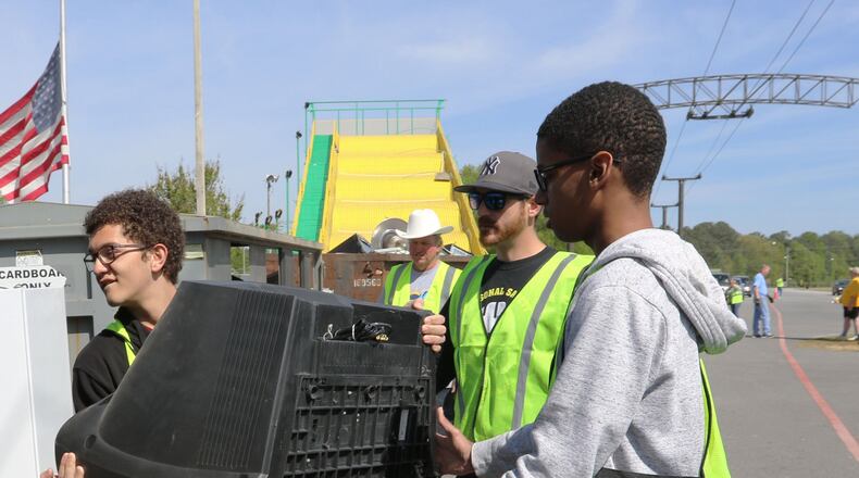 A free recycling event for Cobb residents will take place 9 a.m. to 1 p.m. Nov. 2 at Jim Miller Park, 2245 Callaway Road SW, Marietta. (Courtesy of Cobb County)
