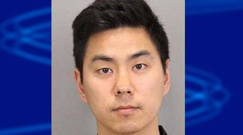 Andrew Suh was arrested and charged with lewd and lascivious acts on two teenagers.