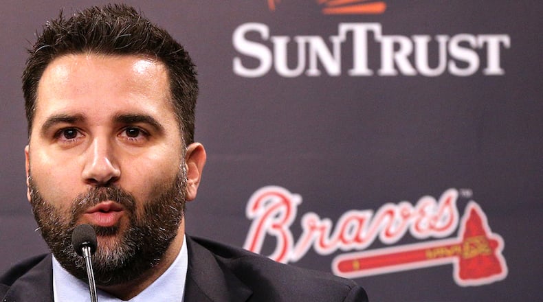 Atlanta Braves  GM Alex Anthopoulos. (Curtis Compton/ccompton@ajc.com)