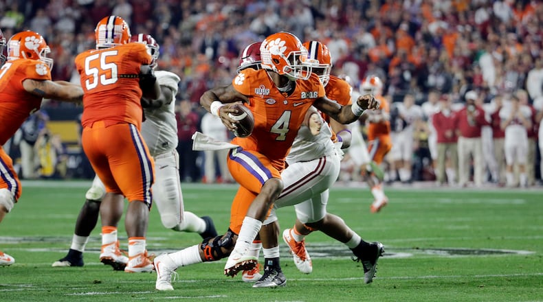 Nobody could have stopped this guy. (AP Photo/David J. Phillip)