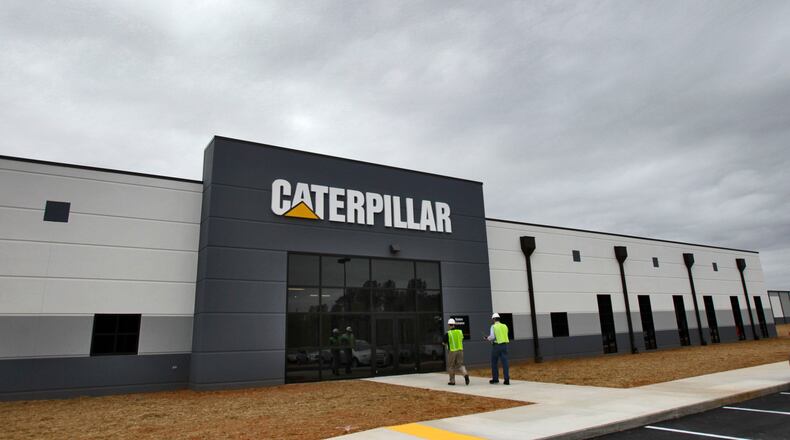 Caterpillar's new manufacturing plant near Bogart and Athens, which opened in 2013. Bob Andres, bandres@ajc.com