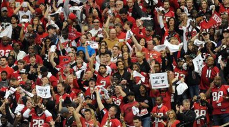 The Falcons noisegate scandal could be winding down. (By Johnny Crawford/ AJC)